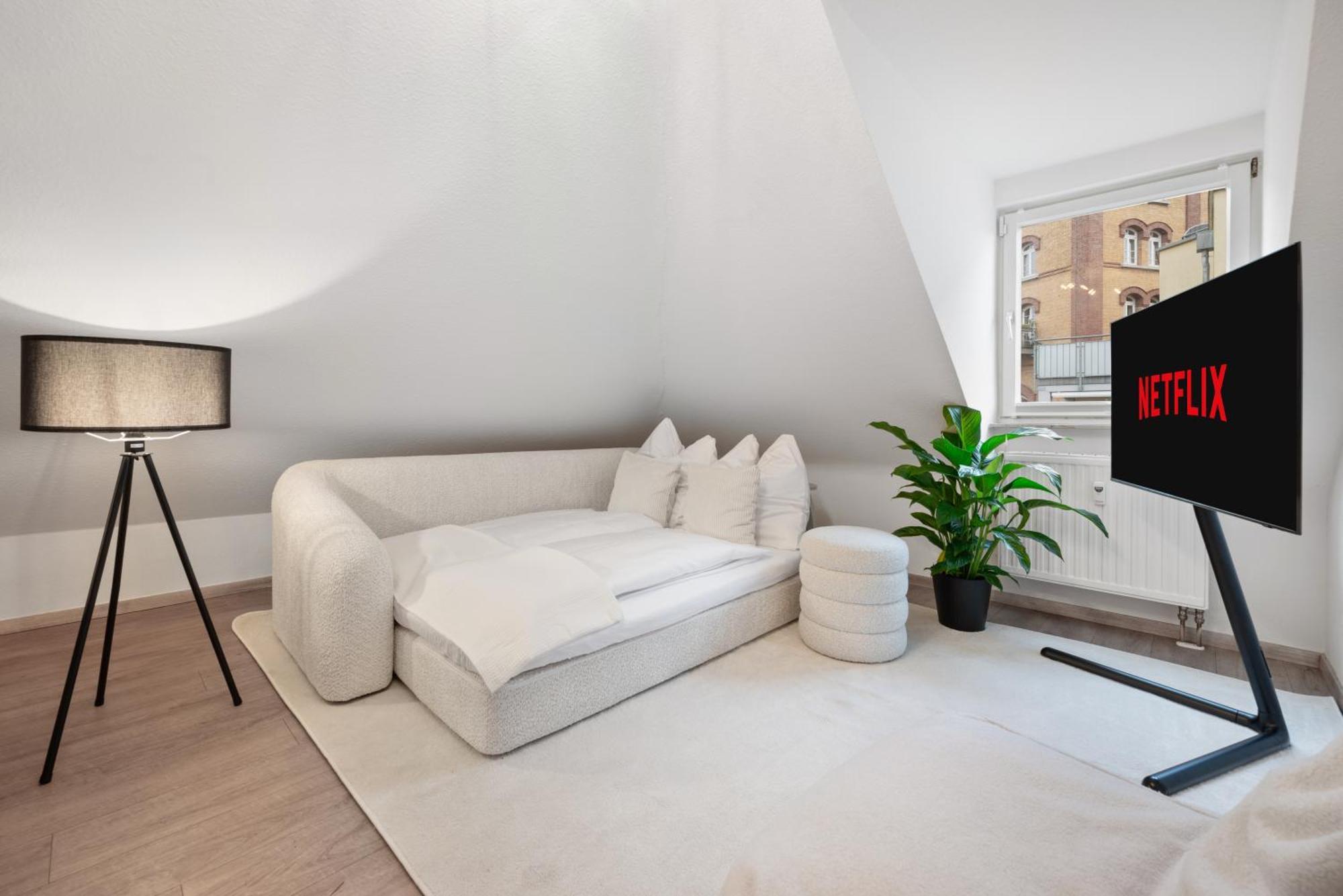 Malu - Im Stadtzentrum, Smarttv, Netflix, 24h Checkin Ludwigsburg