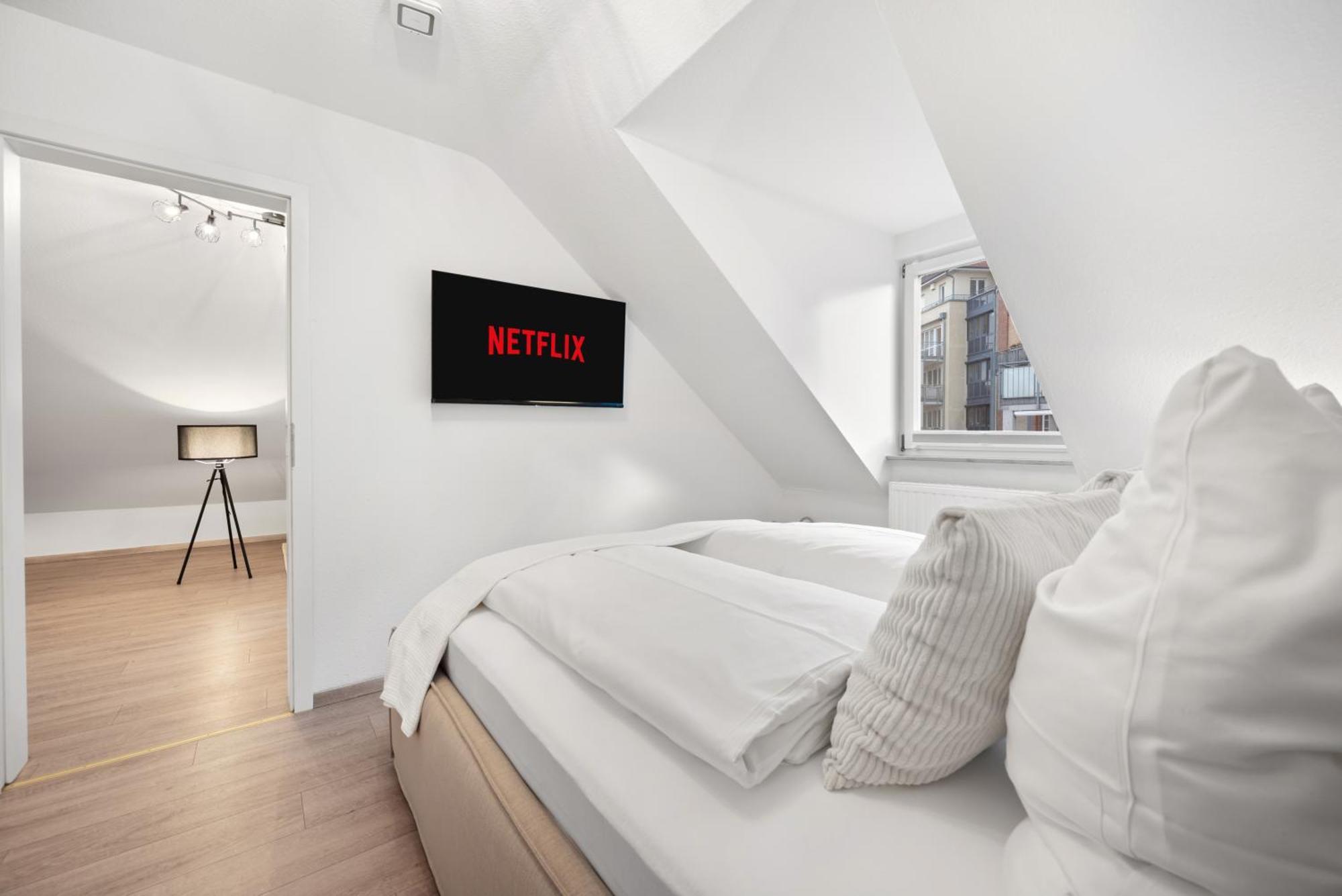 Malu - Im Stadtzentrum, Smarttv, Netflix, 24h Checkin Ludwigsburg
